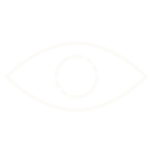 icon with an eye representing that aligners are nearly invisible