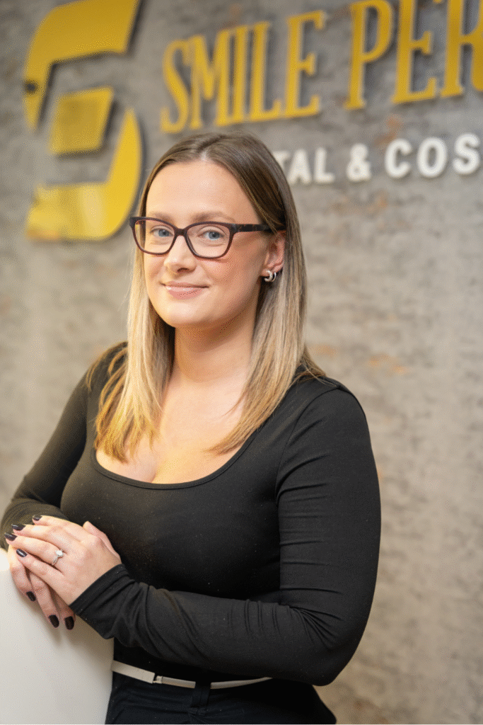 Lorraine - front of house - receptionist at Smile Perfections in Leicester